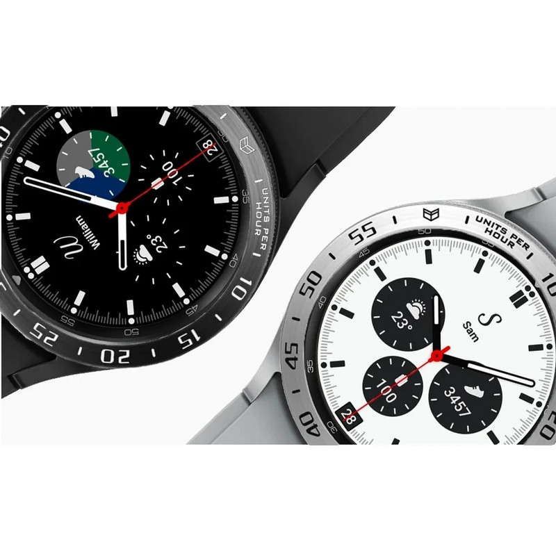 Μεταλλικό δαχτυλίδι στεφάνης για ρολόι Samsung Galaxy 6 Classic 43mm 47mm / 5 Pro 45mm / 5 Αξεσουάρ 40mm 44mm Αξεσουάρ Ζυγαριά Ατσάλινο πλαίσιο