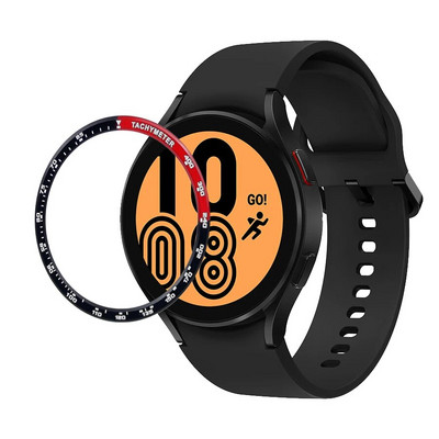Galaxy Watch4 raami rõnga kate Samsungi kellale 4 5 6 40 mm 44 mm korpuse kaitse metallraami kaitse korpuse kaitseraua tarvikud