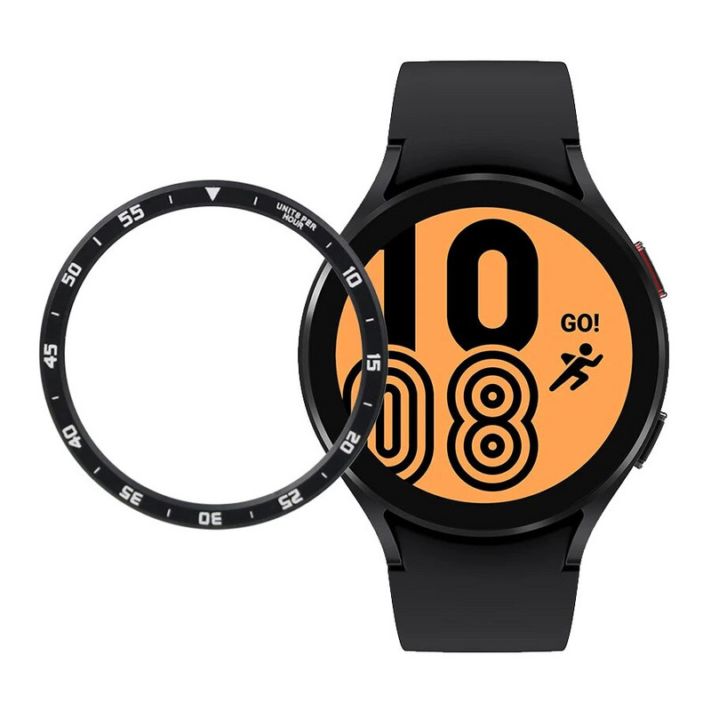 Galaxy Watch4 raami rõnga kate Samsungi kellale 4 5 6 40 mm 44 mm korpuse kaitse metallraami kaitse korpuse kaitseraua tarvikud