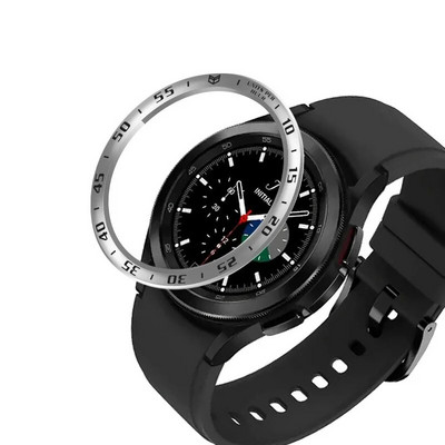 Μεταλλικό κάλυμμα στεφάνης Για Samsung Galaxy Watch 4 5 6 44mm 40mm Classic 43mm 47mm Anti Scratch Bezel Galaxy Watch 3 45mm 41mm