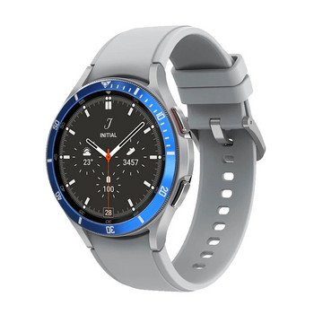 Μεταλλικό πλαίσιο για Samsung Galaxy Watch 4 Classic 46mm 42mm 42mm Gear S3 Frontier Cover Αυτοκόλλητη θήκη Αξεσουάρ δακτυλίου ζυγαριάς Smart Watch