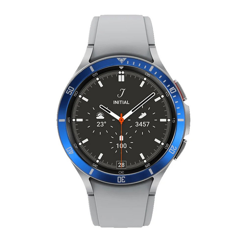 Μεταλλικό πλαίσιο για Samsung Galaxy Watch 4 Classic 46mm 42mm 42mm Gear S3 Frontier Cover Αυτοκόλλητη θήκη Αξεσουάρ δακτυλίου ζυγαριάς Smart Watch