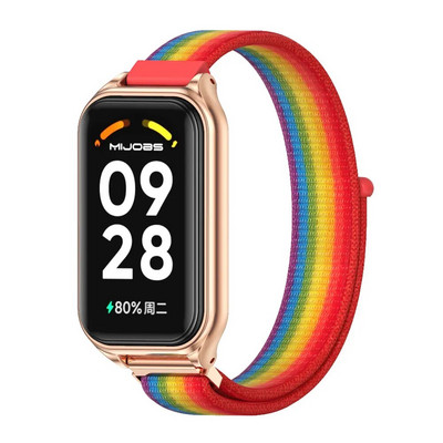Για Redmi Smart Band 2 Strap Nylon Loop βραχιόλι για αξεσουάρ ζώνης καρπού Xiaomi Redmi Band 2 Correa Smart Watch