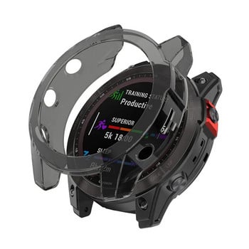 Κάλυμμα θήκης TPU Protector For Garmin Fenix 7X 7S 7 Sapphire Solar Tactix 7 Smart Watch Αξεσουάρ πλαισίου προφυλακτήρα από μαλακή σιλικόνη