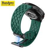 Μαγνητικό λουράκι σιλικόνης 20 mm 22 mm για κλασικό βραχιόλι Samsung Galaxy Watch 6 4 για Samsung Watch 5pro Active2 Gear S3 Band