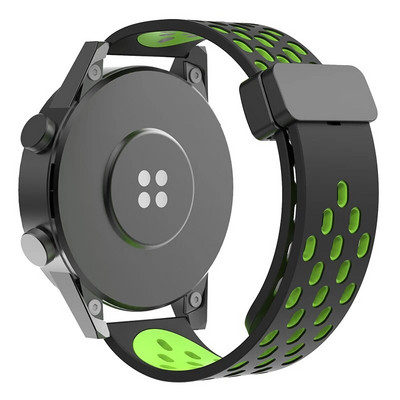 Μαγνητικό λουράκι σιλικόνης 20 mm 22 mm για κλασικό βραχιόλι Samsung Galaxy Watch 6 4 για Samsung Watch 5pro Active2 Gear S3 Band