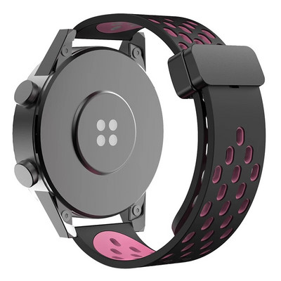 Μαγνητικό λουράκι σιλικόνης 20 mm 22 mm για κλασικό βραχιόλι Samsung Galaxy Watch 6 4 για Samsung Watch 5pro Active2 Gear S3 Band