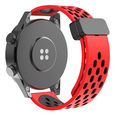 Μαγνητικό λουράκι σιλικόνης 20 mm 22 mm για κλασικό βραχιόλι Samsung Galaxy Watch 6 4 για Samsung Watch 5pro Active2 Gear S3 Band