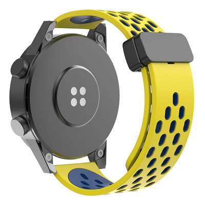 Μαγνητικό λουράκι σιλικόνης 20 mm 22 mm για κλασικό βραχιόλι Samsung Galaxy Watch 6 4 για Samsung Watch 5pro Active2 Gear S3 Band