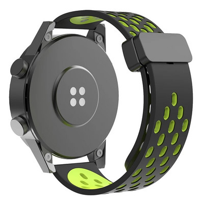 Μαγνητικό λουράκι σιλικόνης 20 mm 22 mm για κλασικό βραχιόλι Samsung Galaxy Watch 6 4 για Samsung Watch 5pro Active2 Gear S3 Band