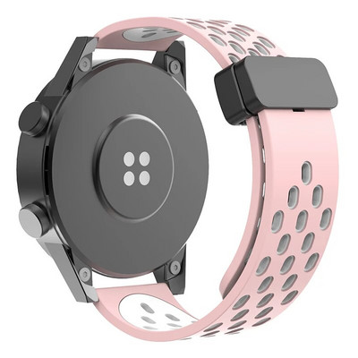 Μαγνητικό λουράκι σιλικόνης 20 mm 22 mm για κλασικό βραχιόλι Samsung Galaxy Watch 6 4 για Samsung Watch 5pro Active2 Gear S3 Band