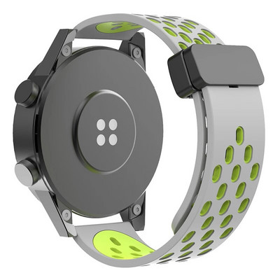 Μαγνητικό λουράκι σιλικόνης 20 mm 22 mm για κλασικό βραχιόλι Samsung Galaxy Watch 6 4 για Samsung Watch 5pro Active2 Gear S3 Band