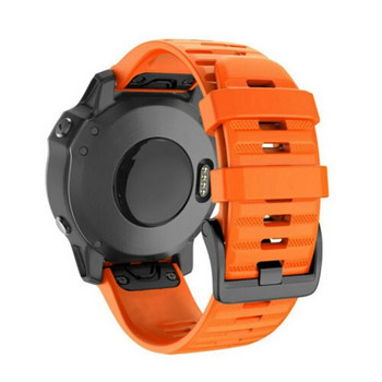 26 22 λουράκια ρολογιών σιλικόνης 20mm για Garmin Fenix 6X 6 6S Pro 7X 7 Easyfit Wristband Fenix 5 5X 5S Plus Smartwatch βραχιόλι