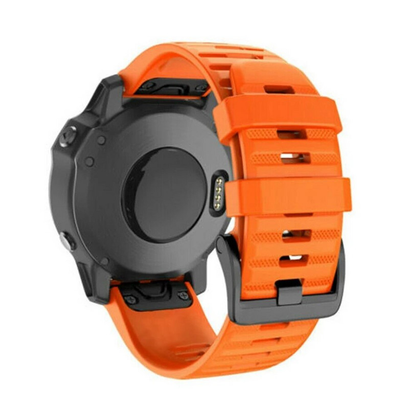 26 22 λουράκια ρολογιών σιλικόνης 20mm για Garmin Fenix 6X 6 6S Pro 7X 7 Easyfit Wristband Fenix 5 5X 5S Plus Smartwatch βραχιόλι