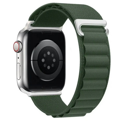 Alpine Loop Nylon Band For Apple Watch Strap 49mm 45mm 41mm 44mm 40mm 42mm 38mm Metal G-Hook Bracelet iWatch Ultra 34 5 SE 6 7 8