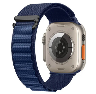 Alpine Loop Nylon Band For Apple Watch Strap 49mm 45mm 41mm 44mm 40mm 42mm 38mm Metal G-Hook Bracelet iWatch Ultra 34 5 SE 6 7 8