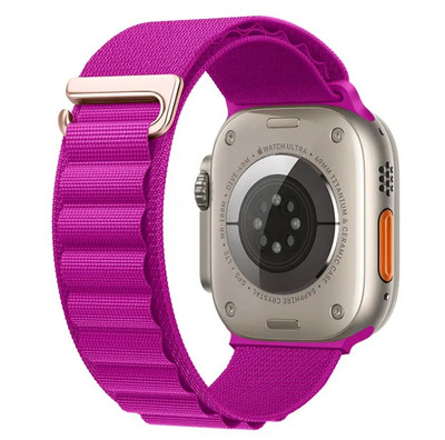 Alpine Loop Nylon Band For Apple Watch Strap 49mm 45mm 41mm 44mm 40mm 42mm 38mm Metal G-Hook Bracelet iWatch Ultra 34 5 SE 6 7 8