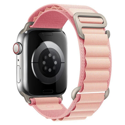 Λουράκι Alpine Loop Nylon Band για Apple Watch Band 49mm 42mm 44mm 45mm 41mm 40mm 38mm Ιμάντας για iWatch Series Ultra 2/SE/9/8/7/6/5/4/3