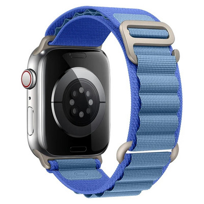 Λουράκι Alpine Loop Nylon Band για Apple Watch Band 49mm 42mm 44mm 45mm 41mm 40mm 38mm Ιμάντας για iWatch Series Ultra 2/SE/9/8/7/6/5/4/3