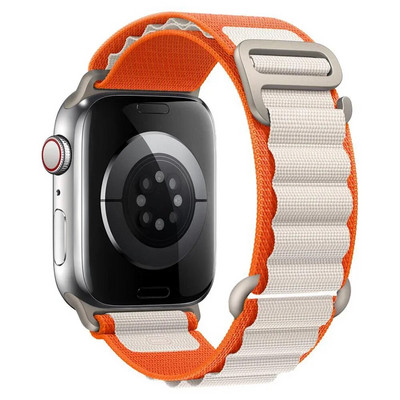 Λουράκι Alpine Loop Nylon Band για Apple Watch Band 49mm 42mm 44mm 45mm 41mm 40mm 38mm Ιμάντας για iWatch Series Ultra 2/SE/9/8/7/6/5/4/3