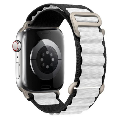 Λουράκι Alpine Loop Nylon Band για Apple Watch Band 49mm 42mm 44mm 45mm 41mm 40mm 38mm Ιμάντας για iWatch Series Ultra 2/SE/9/8/7/6/5/4/3