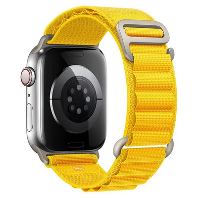 Λουράκι Alpine Loop Nylon Band για Apple Watch Band 49mm 42mm 44mm 45mm 41mm 40mm 38mm Ιμάντας για iWatch Series Ultra 2/SE/9/8/7/6/5/4/3