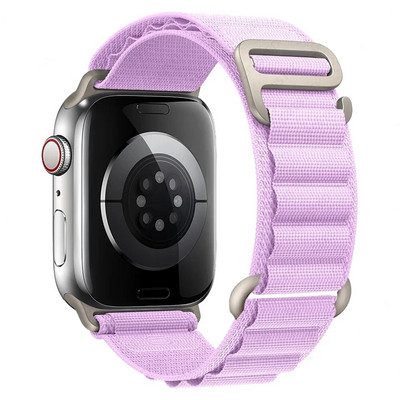 Λουράκι Alpine Loop Nylon Band για Apple Watch Band 49mm 42mm 44mm 45mm 41mm 40mm 38mm Ιμάντας για iWatch Series Ultra 2/SE/9/8/7/6/5/4/3
