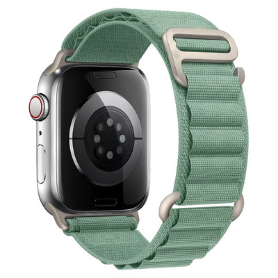 Λουράκι Alpine Loop Nylon Band για Apple Watch Band 49mm 42mm 44mm 45mm 41mm 40mm 38mm Ιμάντας για iWatch Series Ultra 2/SE/9/8/7/6/5/4/3
