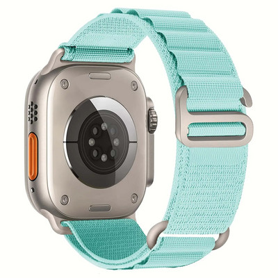 Nylon Strap for Apple Watch Ultra 2 Band 49mm 44mm 45mm 40mm 41mm 42mm 44 Mm Nylon Bracelet Correa Iwatch Series 8 7 SE 9 6 5 4