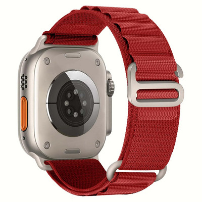 Nylon Strap for Apple Watch Ultra 2 Band 49mm 44mm 45mm 40mm 41mm 42mm 44 Mm Nylon Bracelet Correa Iwatch Series 8 7 SE 9 6 5 4