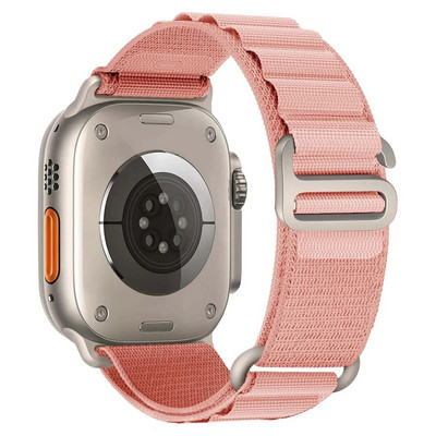 Nylon Strap for Apple Watch Ultra 2 Band 49mm 44mm 45mm 40mm 41mm 42mm 44 Mm Nylon Bracelet Correa Iwatch Series 8 7 SE 9 6 5 4