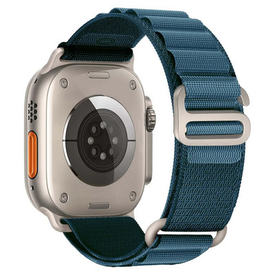 Nylon Strap for Apple Watch Ultra 2 Band 49mm 44mm 45mm 40mm 41mm 42mm 44 Mm Nylon Bracelet Correa Iwatch Series 8 7 SE 9 6 5 4