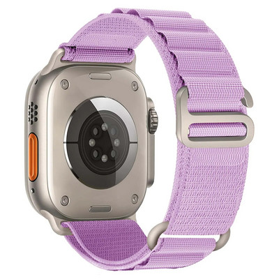 Nylon Strap for Apple Watch Ultra 2 Band 49mm 44mm 45mm 40mm 41mm 42mm 44 Mm Nylon Bracelet Correa Iwatch Series 8 7 SE 9 6 5 4