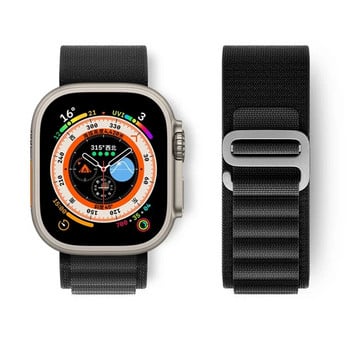 Λουράκι Alpine Loop για Apple Watch Band 49mm 45mm 41mm 40mm 38mm 42mm 44mm βραχιόλι iWatch series Ultra 2 9 7 6 5 4 3 se 8 Straps