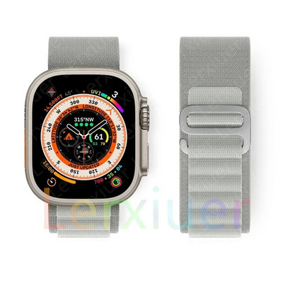 Alpine cilpas siksniņa Apple pulkstenim Siksniņa 49mm 45mm 41mm 40mm 38mm 42mm 44mm rokassprādze iWatch series Ultra 2 9 7 6 5 4 3 se 8 Siksniņas
