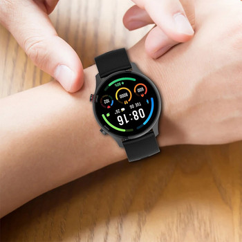 22 мм официална силиконова смяна на каишки за Xiaomi Mi Watch Color Sports Edition каишка за Mi Watch Цветна гривна Каишки за часовници Correa