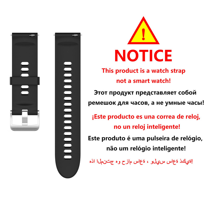 22 mm ametlikud silikoonist asendusrihmad Xiaomi Mi Watchi värvilise spordiväljaande rihma jaoks Mi Watchi värvilise käevõru kellarihmade jaoks Correa