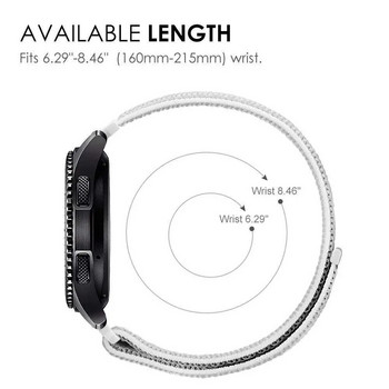 Найлонова каишка за часовник Xiaomi MI Watch/MI Color 2 Band Wristbelts Спортна гривна за TicWatch Pro 3 GPS GTX 2021 2020 S2 E2