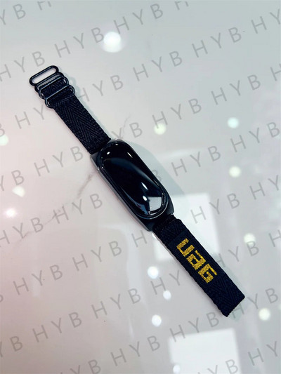 Λουράκι για Mi band 7 6 5 Nylon Braided Solo Loop pulseira βραχιόλι Miband4 Miband5 Miband6 Wristband xiaomi Mi band 4 3 5 6 7