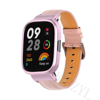 Висококачествена силиконова каишка от естествена кожа за Xiaomi Redmi Watch 3 Мека гривна за часовник Loop за Mi Watch 2 Lite