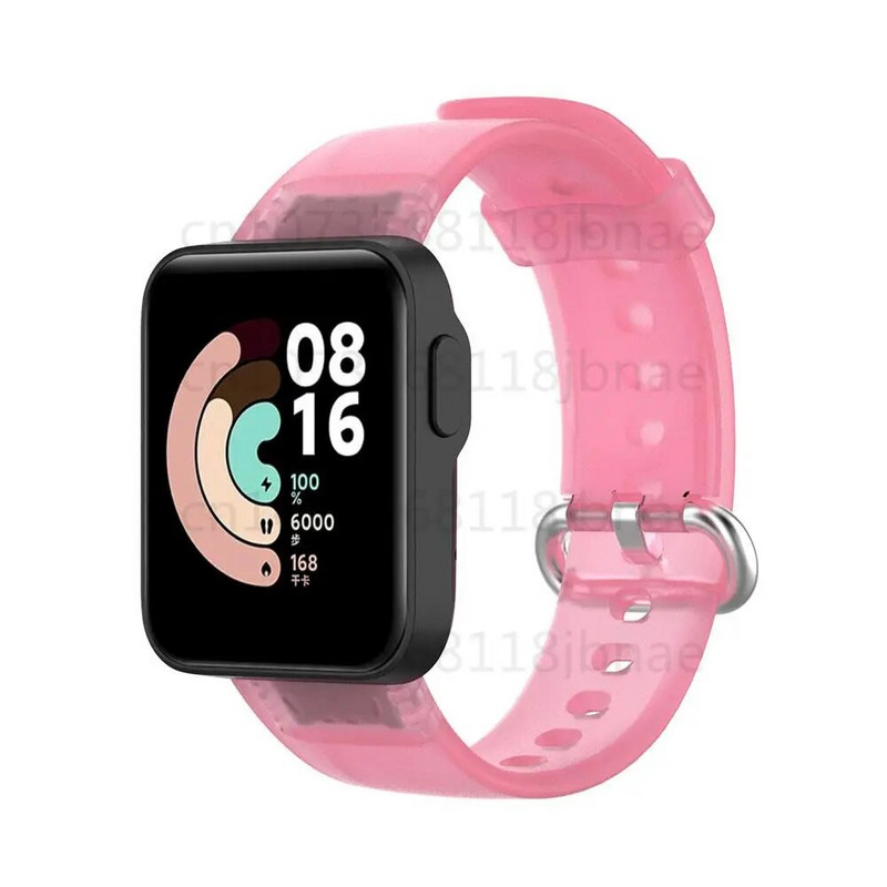 Διαφανές λουράκι ρολογιού για Xiaomi Mi Watch Lite RedMi Watch 2 Lite Band Αντικατάσταση λουράκι ρολογιού σιλικόνης για λουράκι ρολογιού Redmi