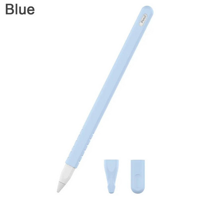 Suport moale, antiderapant, rezistent la praf, manșon de protecție pentru piele, husă husă din silicon pentru Apple Pencil 2 iPad Pro