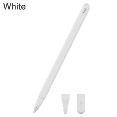 Suport moale, antiderapant, rezistent la praf, manșon de protecție pentru piele, husă husă din silicon pentru Apple Pencil 2 iPad Pro
