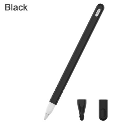 Suport moale, antiderapant, rezistent la praf, manșon de protecție pentru piele, husă husă din silicon pentru Apple Pencil 2 iPad Pro