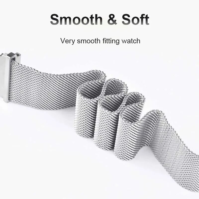 Μεταλλικό λουράκι για Huawei Watch Fit/Fit 2 Strap with Case TPU Screen Protector Watch Fit Bracelet Milanese Magnetic Loop Watchband