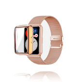 Curea pentru ceas Huawei Fit/Fit 2 Band cu carcasă Ecran Portector Brățară metalică Film pentru accesorii pentru banda ceas inteligentă Curea