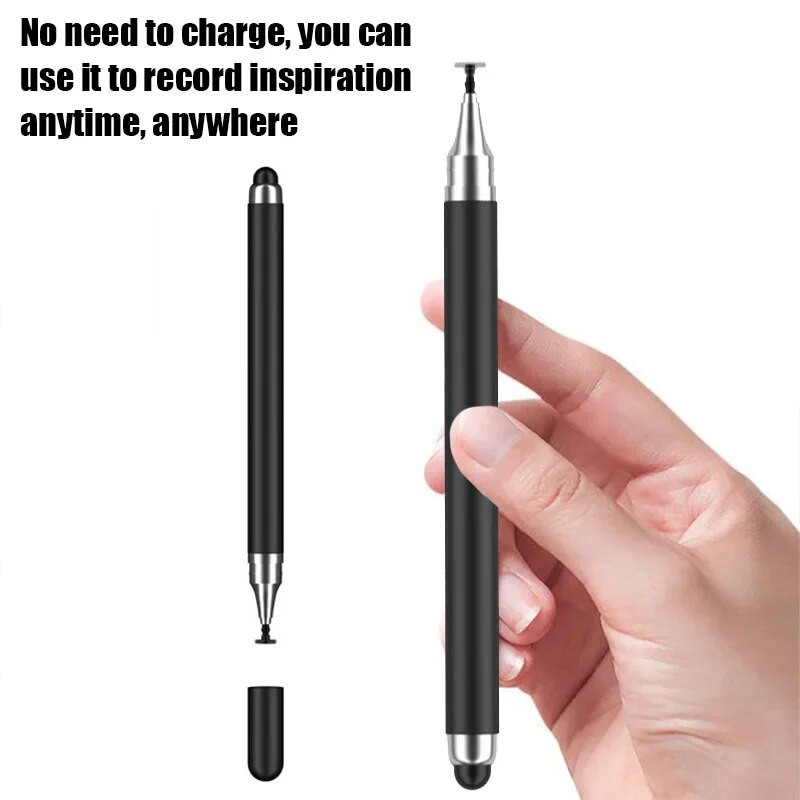 2 σε 1 Universal Stylus Pen για ios Android Tablet Κινητό τηλέφωνο για iPad Αξεσουάρ Σχέδιο Tablet Capacitive Screen Touch Pen