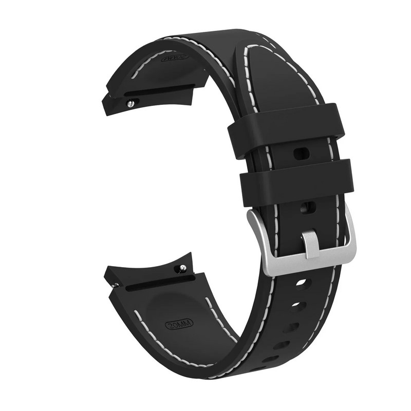 Ζάντα ρολογιού σιλικόνης για Samsung Watch 4 5 6 Strap 40mm 44mm Watch 6 4 Classic 42mm 46mm Bracelet For Galaxy Watch 5 Pro 45mm Band