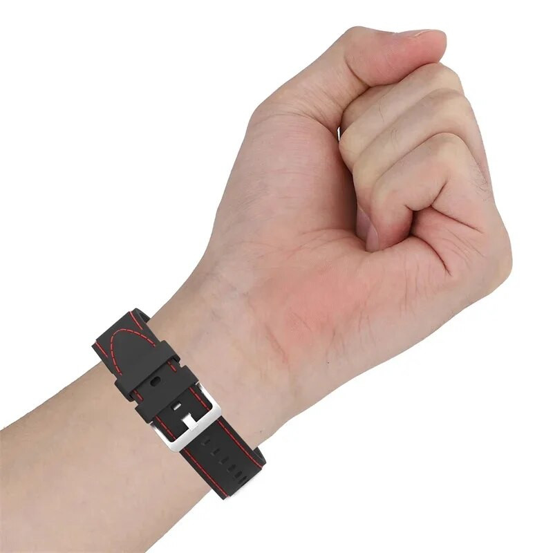 Ζάντα ρολογιού σιλικόνης για Samsung Watch 4 5 6 Strap 40mm 44mm Watch 6 4 Classic 42mm 46mm Bracelet For Galaxy Watch 5 Pro 45mm Band