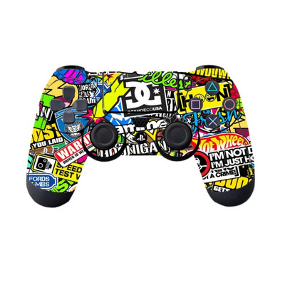Matrica SONY PlayStation 4 PS4 ps4 játékvezérlő konzolhoz Joystick játéktartozékok védelem csúszásgátló bőrmatricák